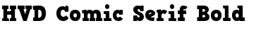 Download HVD Comic Serif Font