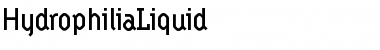 HydrophiliaLiquid Font