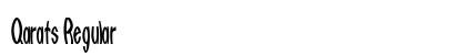 Qarats Regular