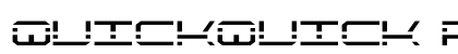 QuickQuick Regular Font QuickQuick Regular Font Preview