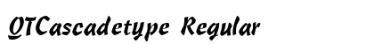 QTCascadetype Regular font free download