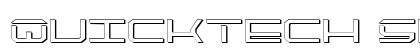 QuickTech Shadow Shadow Font Preview