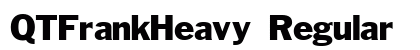 QTFrankHeavy Regular