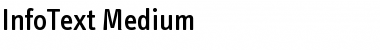 InfoText Medium Font