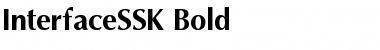 InterfaceSSK Bold Font
