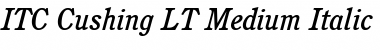 Download Cushing LT Medium Font