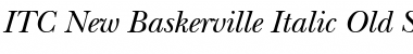 NewBaskerville SC Italic Font