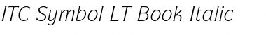 Symbol LT Book Italic