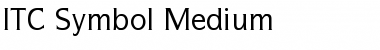 ITCSymbol Medium Regular Font