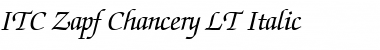 ZapfChancery LT Roman Italic
