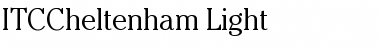 Download ITCCheltenham-Light Font