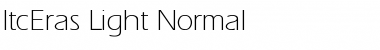 ItcEras-Light-Normal Font