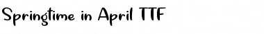 Download Springtime in April Font