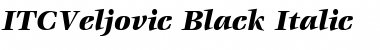 Download ITCVeljovic-Black Font