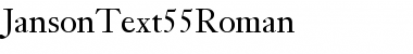 JansonText55Roman Font