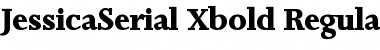 JessicaSerial-Xbold Regular Font