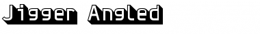 Jigger-Angled Regular Font