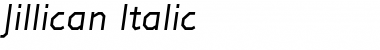 Jillican Italic Font