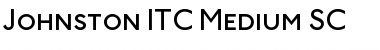 Johnston ITC Medium Font