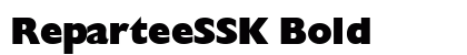ReparteeSSK Bold Preview