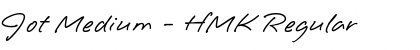 Download Jot Medium - HMK Font