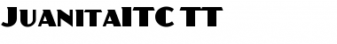 JuanitaITC TT Regular Font