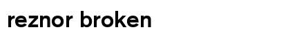Reznor Broken preview