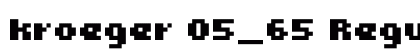 kroeger 05_65 Regular Preview