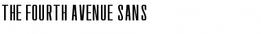 Download The Fourth Avenue Sans Font