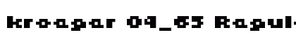 kroeger 04_65 Regular font free download
