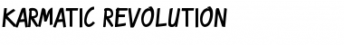 Karmatic Revolution Regular Font