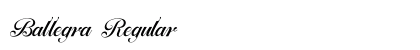Ballegra Regular