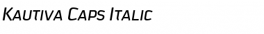 Kautiva Caps Italic