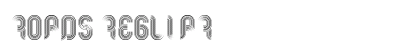 Roads Regular font free download