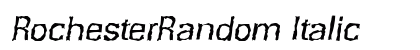 RochesterRandom Italic preview RochesterRandom Italic preview