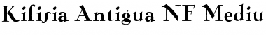 Kifisia Antigua NF Font