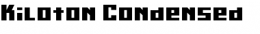 Kiloton Condensed Font