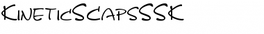 KineticSCapsSSK Regular Font