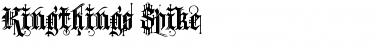 Kingthings Spike Regular Font