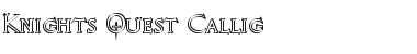 Knights Quest Callig Regular Font