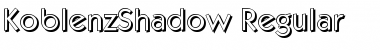 KoblenzShadow Regular Font