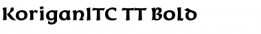 KoriganITC TT Bold Font