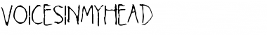 Voices in my Head Regular Font
