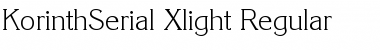KorinthSerial-Xlight Regular