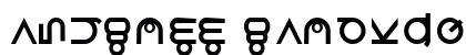 Roswell Wreckage Regular Font Preview