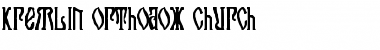 Download Kremlin Orthodox Church Font