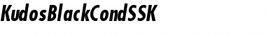 KudosBlackCondSSK Regular Font