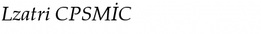 Lazuri COSMIC Regular Font