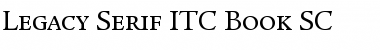 Legacy Serif ITC Book Font