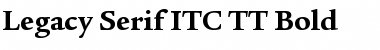 Legacy Serif ITC TT Bold